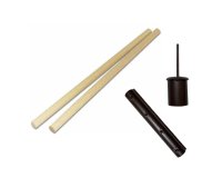 Mástil central de madera de 250cm, Ø5,5cm,...