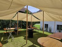 Lona de campamento con presillas, 3 x 4 metros