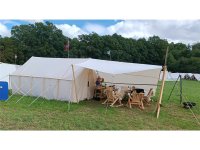 Wall Tent / tienda tipo casa natural 4,50 x 3,50 metros