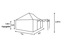 Tienda de caballeros 4 x 6 Herbort natural