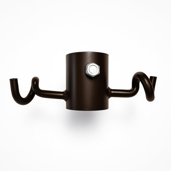 Gancho multifunción para postes de madera 5,5 cm