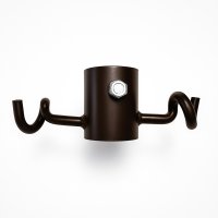 Gancho multifunción para postes de madera 5,5 cm