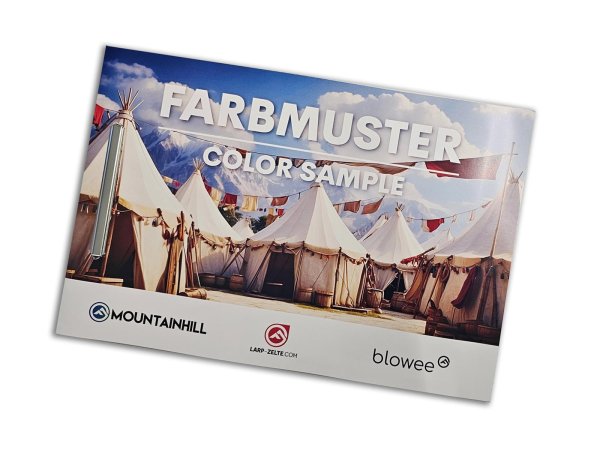 Muestrario de colores/telas