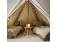 blowee tienda de un solo mástil Ø 3,50 metros (con suelo)