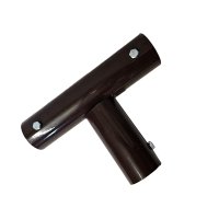 Pieza en T redonda/redonda/redonda (Ø 5,5 cm)